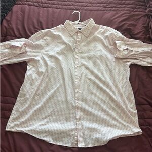 Men's Pink Patterned Shirt